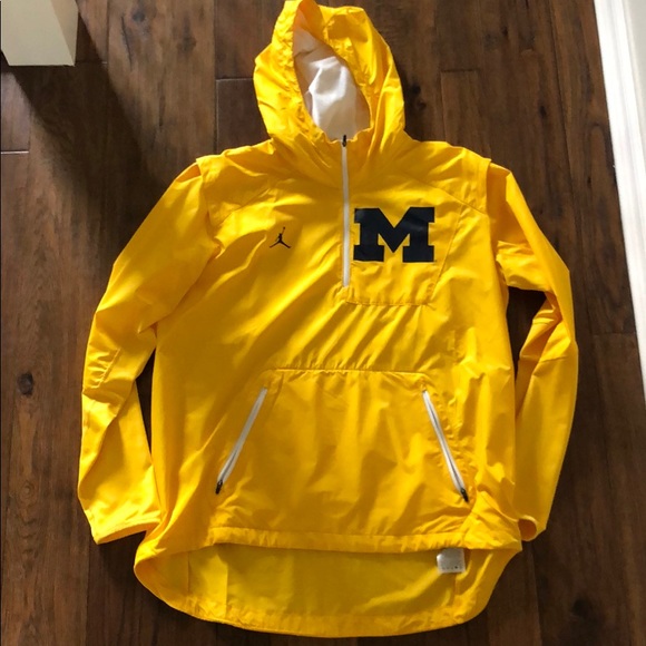 michigan jordan windbreaker